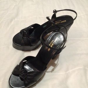 Saint Laurent platform sandals
